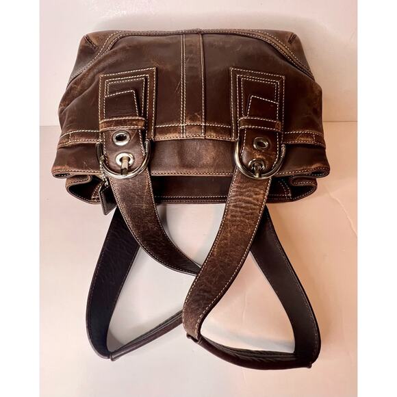 Coach brown leather #F10911 Soho Satchel - Picture 9 of 9